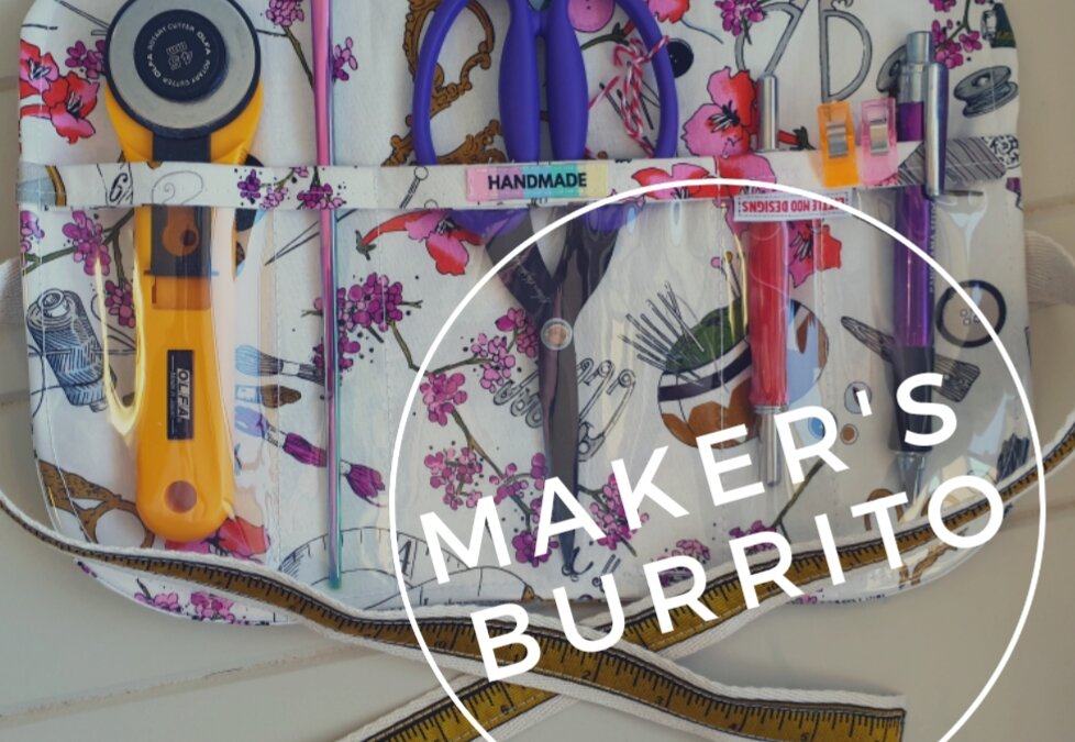 The Maker’s Burrito – Free sewing project!